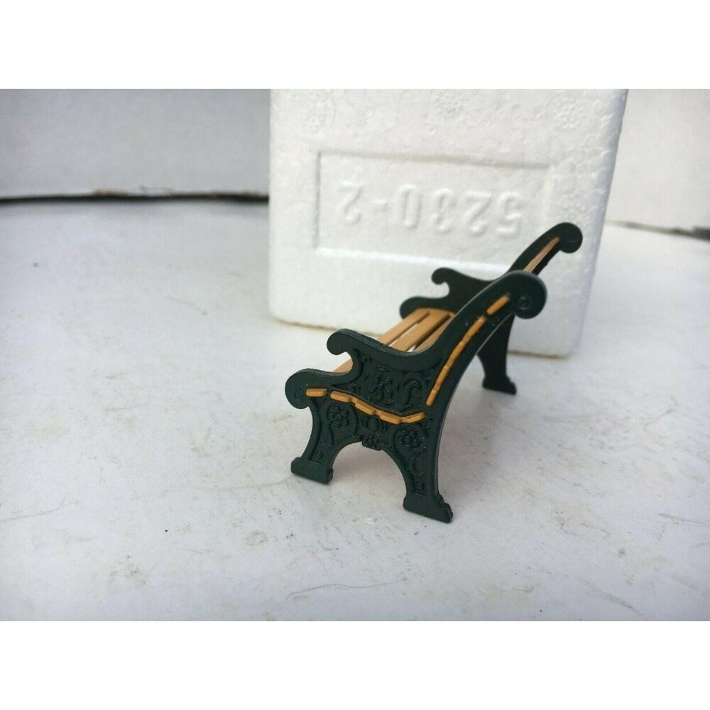 Dept 56 Wrought Iron Park Bench General Christmas Village Accessory - 1993 - Picture 4 of 7